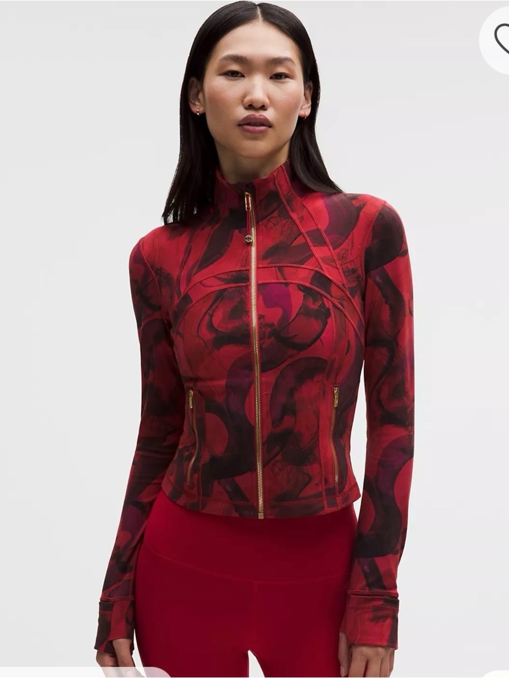 lululemon athletica lunar new year define crop jacket